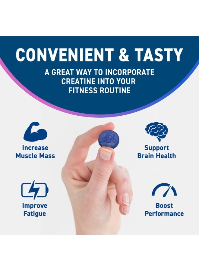 Applied Nutrition Creatine Monohydrate Gummies 3000mg Blue Raspberry 400g 80 Gummies Vegan Sports Supplement for Gym - Image 4