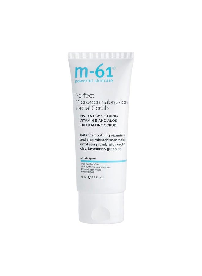 M-61 Perfect Microdermabrasion Facial Scrub- Skin-soothing scrub and mask with vitamin E, kaolin & aloe - Image 1