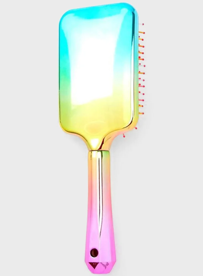 Claires Ombre Rainbow Paddle Hair Brush