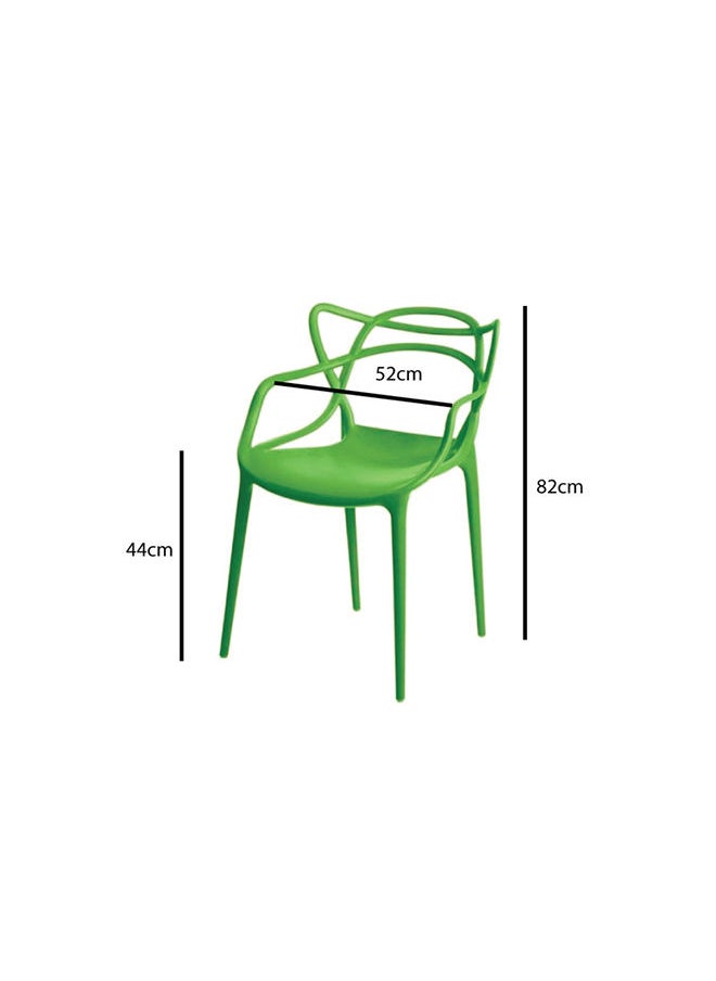 JILPHAR FURNITURE Jiphar Furniture Half Molded PP Dining Chair JP1325E  - Image 3