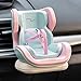 WASTROYAL Labubu Compatible Car Safety Seat Model OB11 Doll Display Stand for Vehicle or Desktop Decoration Collectible Toy Accessories PinkBlue - Image 3