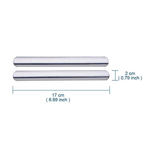 ATMOMO 2pcs Car Rear View Mirror Anti-Collision Strip Sticker Car Bumper Protector Mirror Protector Sticker - Image 2