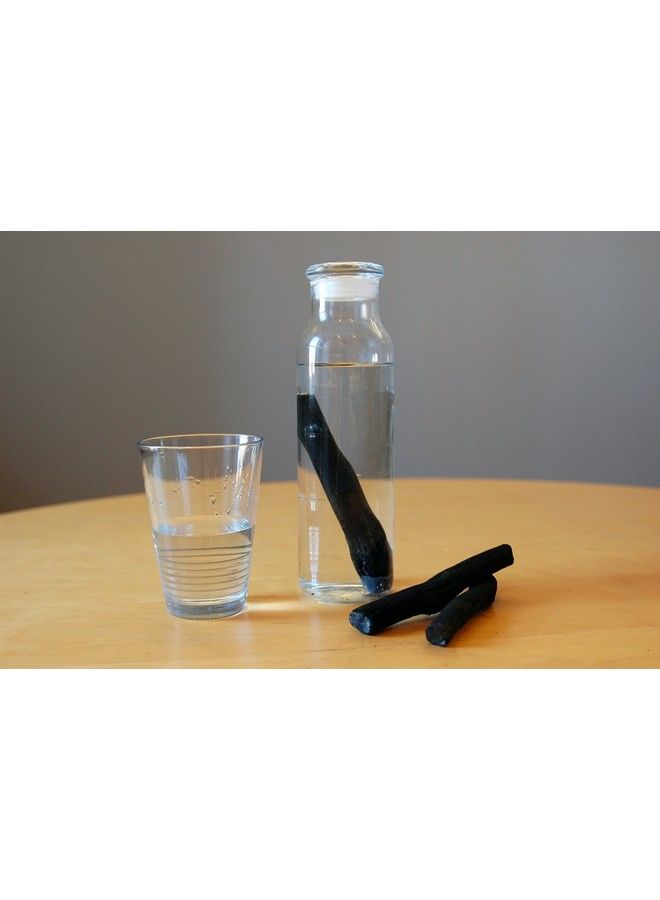 IPPINKA Binchotan Charcoal Water Purifying Sticks For Greattasting Water From Kishu Japan Each Stick Filters Up To 2 Liters Of Water 3 Sticks  - Image 3