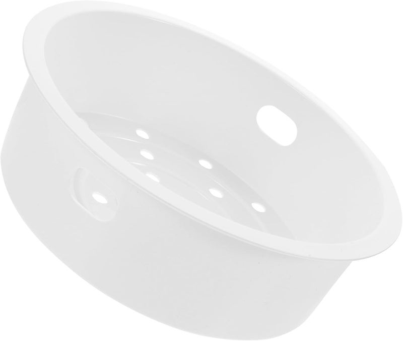Steamer Basket for Rice Cooker 3l Food Steaming Rack Stainless Steel Steaming Insert Compatible with Household Pots for Seafood and Vegetable Cooking - Image 1