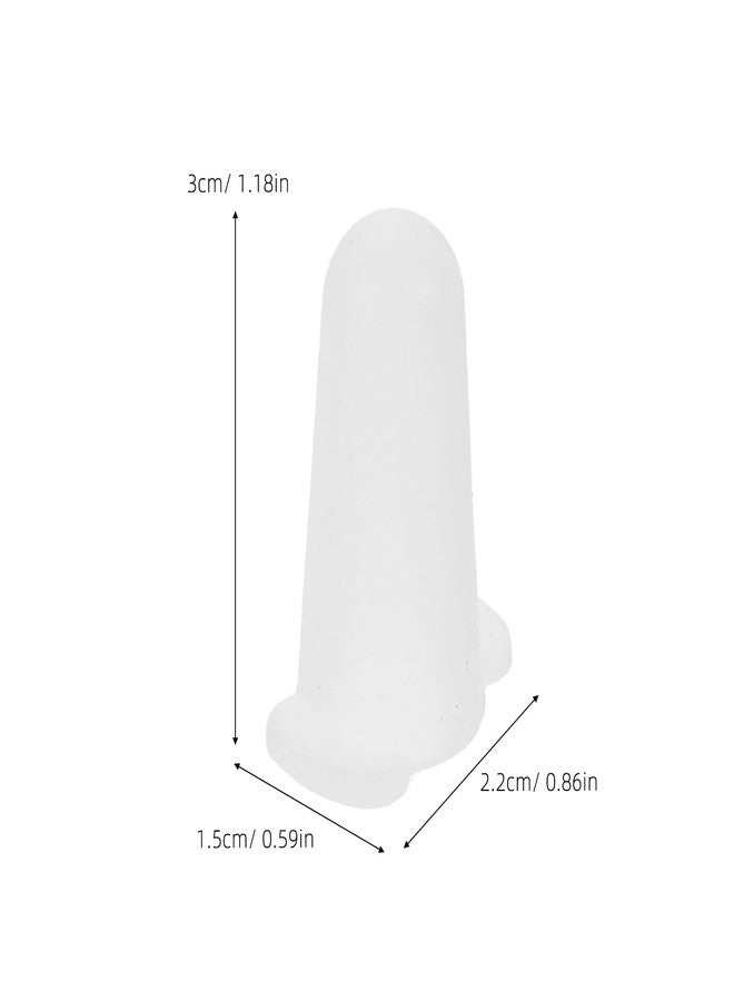 CONGARTENO 8 Pack Silicone Piping Tip Covers Cake Frosting Nozzle Covers for Piping Nozzles Cake Decorating Tip Protectors Flexible Caps 1.18 X 1.88 X 0.47 in - Image 2