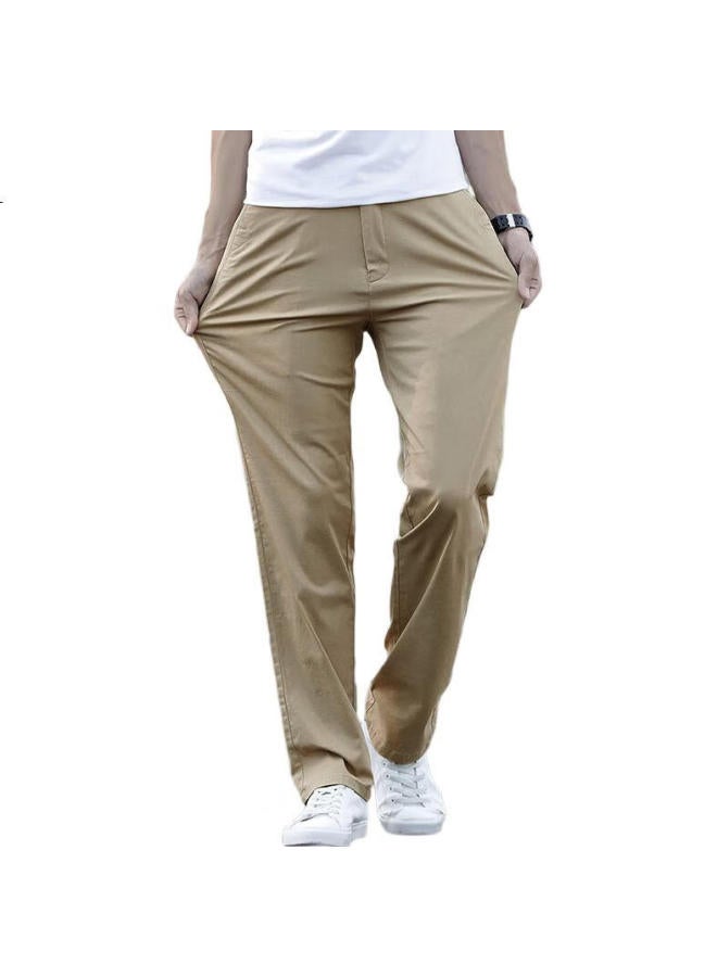PLAYBOY Casual Pants For Men, Spring And Summer Trousers, Loose Straight-Leg Men'S Pants, Business Korean-Style Trendy Menswear - Image 2