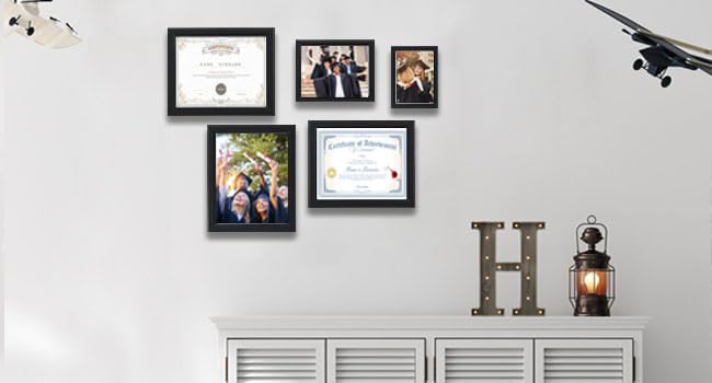 TKYGU 4x6 Picture Frame Set of 3  Made of Real Glass for 4x6 Wooden Frames Black  Wall and Tabletop Display Photo Frame for Home D?cor Gallery Family Wedding Memorial Pic Frame Gift - Image 5
