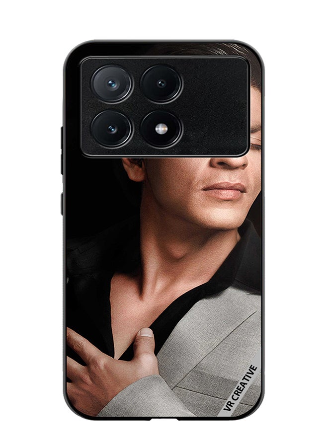 VR CREATIVE Protective Case Cover For Xiaomi Poco X6 Pro Bollywood Actor Shahrukh Khan Design Multicolour - Image 1