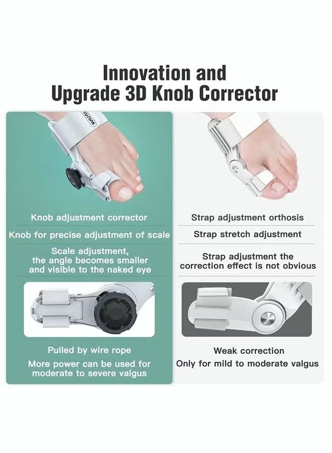 SYOSI 1Pcs orthopedic bunion toe straightener with knob hallux valgus correction orthopedic supplies pedicure care for toe - Image 5