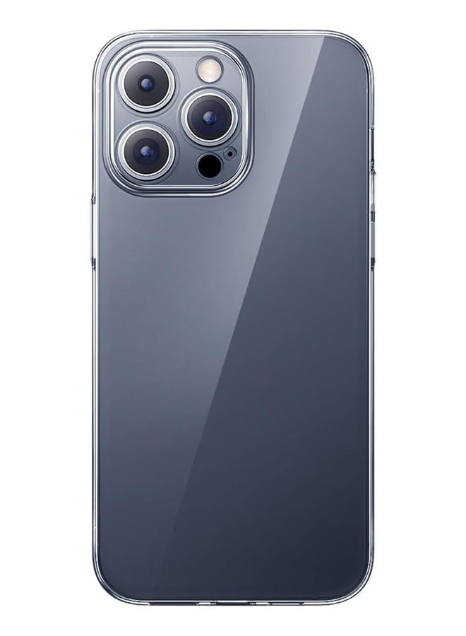 iPhone 15 Pro max Case Cover Anti-Yellowing Back Anti-Explosion Comfortable Hold Mobile Phone Anti-Drop Shockproof Protection, Full Camera Lens Clear Protector for iPhone 15 Pro max Accessory