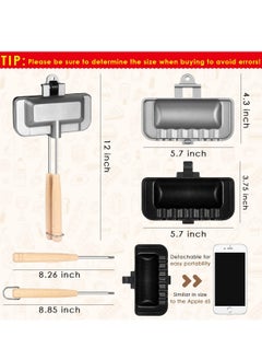 Hot Sandwich Maker, Hot Dog Toaster, Double-Sided Sandwich Baking Pan, Double Sided Frying Pan, Grilled Cheese Maker Nonstick Sandwich Maker Flip Grill Pan for Breakfast Pancakes, Omelets, Toast - pzsku/Z1C2D3AB48C18D7C5889DZ/45/_/1698659549/a6905426-3ef4-44a6-8574-9725760d41a3