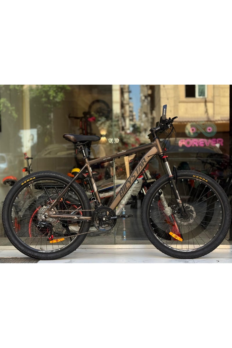 Star Bicystar 02 26-Inch Aluminum Bike – 21 Speed, Suitable for Heights 150–180 cm