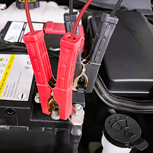 Goupchn Heavy Duty Crocodile Clamps Pure Copper 500A Car Battery Charger - 2PCS Power Replacement Battery Alligator Clips Jumper Cable Clamps Welder Clips for Car Automotive Vehicle Boat - Image 5