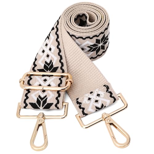 GINJKGO Purse Straps Women's Crossbody Handbags - Purse Straps Replacement Crossbody, Wide Shoulder Strap for Crossbody Bag - Image 1