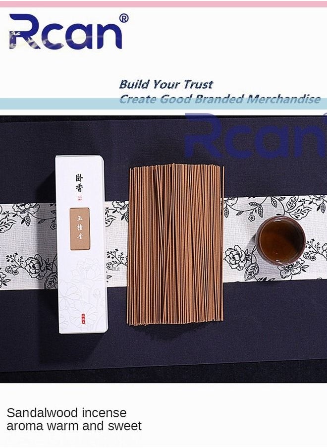 Rcan Premium Incense Sticks Synthesized From Natural Agarwood Sandalwood and Plant Powder, Used for Yoga, Meditation, Healing, Soothing, Prayer and Romance, 450 Sticks  - Image 2