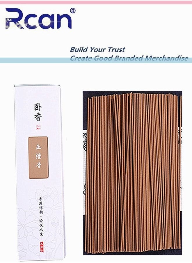 Rcan Premium Incense Sticks Synthesized From Natural Agarwood Sandalwood and Plant Powder, Used for Yoga, Meditation, Healing, Soothing, Prayer and Romance, 450 Sticks  - Image 1