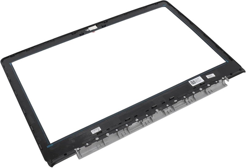 إطار أمامي لشاشة الكمبيوتر المحمول LCD بديل لطراز 15 5570 5575، إطار من ABS أسود مع غطاء محور شاشة فضي، إطار عرض احترافي دقيق التوافق للكمبيوتر المحمول - Image 4