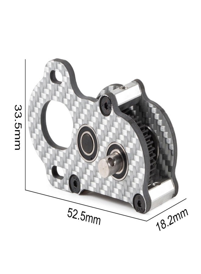ZMHOBBY Performance Carbon Fiber Portal Transmission Gearbox for 1/10 Scale RC Crawlers - Ultra-Lightweight Low-CG Design - Image 3