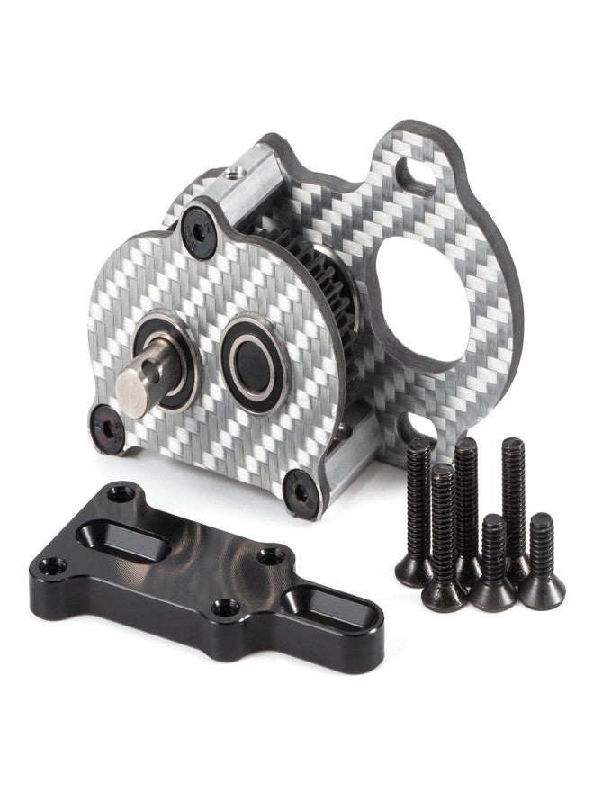 ZMHOBBY Performance Carbon Fiber Portal Transmission Gearbox for 1/10 Scale RC Crawlers - Ultra-Lightweight Low-CG Design - Image 1