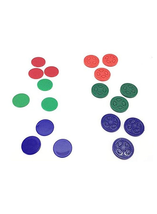 Jax Family Game Strategy – Foldable Board Game with Cards & Chips | Classic Multiplayer Game for 2-12 Players | Fun Party & Board Game for All Ages - Image 4