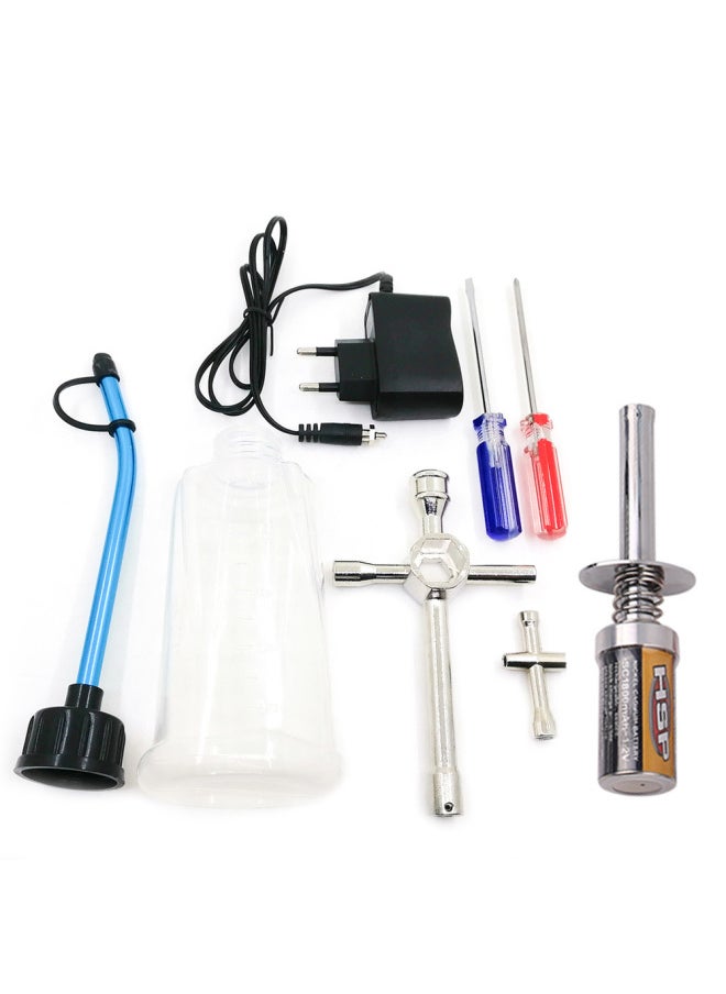 HSP Infinite Igniter Suit 80142 Oil Car Starter Kit Charger Oil Bottle Australian Regulations-Color:British Charger Suit-Proportion:1800mAh Igniter  - Image 2