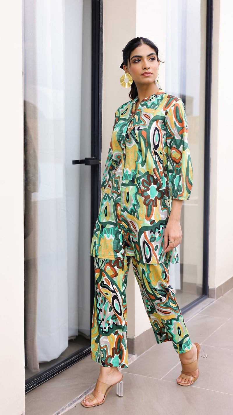 FLAVIA CREATION طقم متعدد الألوان للنساء - Image 1
