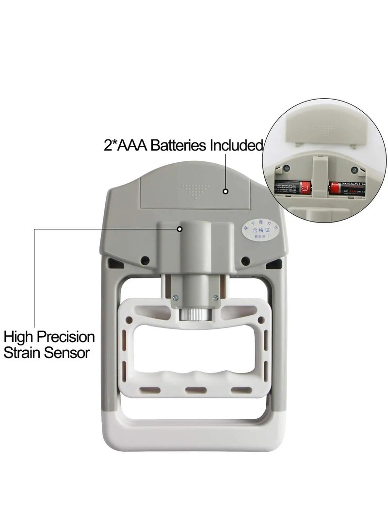 Zikra Digital Hand Dynamometer, Grip Strength Measurement Electronic Hand Strengtheners 198 Lbs with 19 Sets of Individual Records, Gripping Strengthener For Athletes, Home, Car, Clinic - Image 2