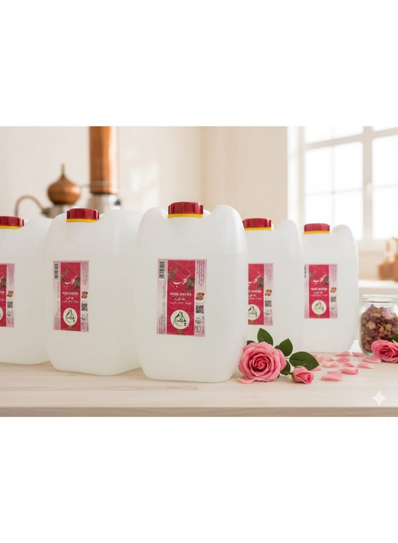 Rabee Premium 24 Karat Rose Water – Drinking Quality, Food Grade – 20L - Image 1