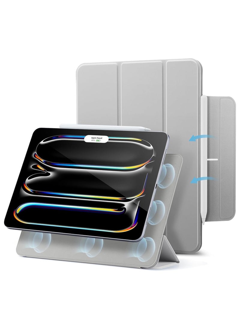 General iPad Pro 13 inch Case (2024), Powerful Magnetic Attachment, Slim Trifold Stand Case, Supports Pencil Pro and Pencil(USB-C), Auto Wake/Sleep, Durable Protection  - Image 1