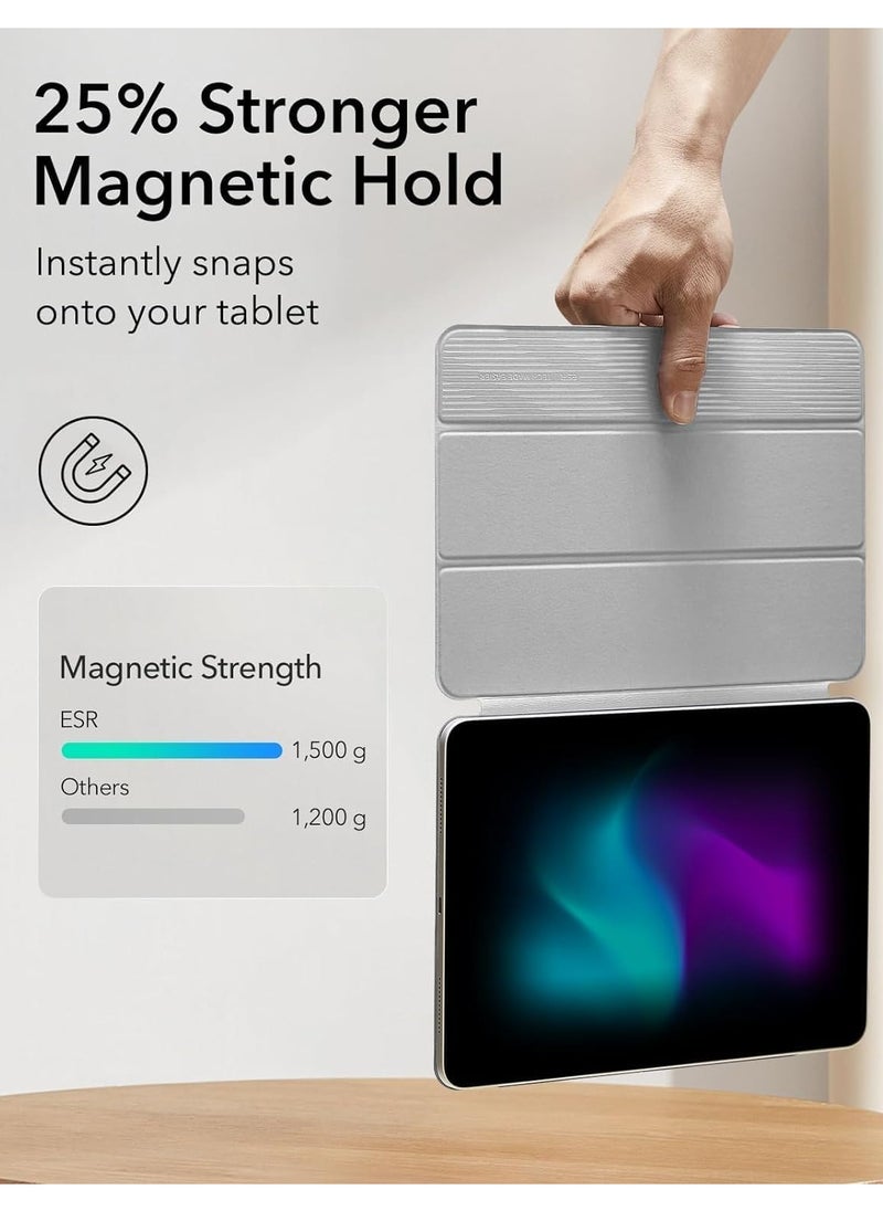 General iPad Pro 13 inch Case (2024), Powerful Magnetic Attachment, Slim Trifold Stand Case, Supports Pencil Pro and Pencil(USB-C), Auto Wake/Sleep, Durable Protection  - Image 3