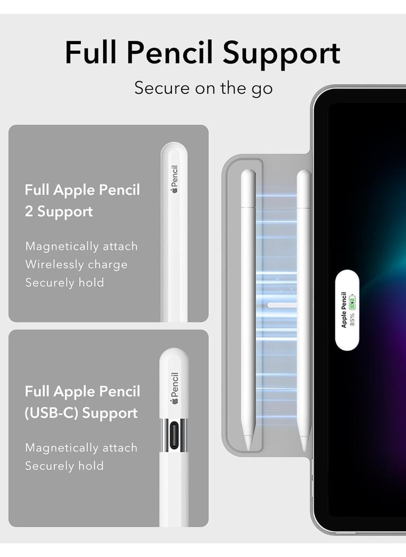 General iPad Pro 13 inch Case (2024), Powerful Magnetic Attachment, Slim Trifold Stand Case, Supports Pencil Pro and Pencil(USB-C), Auto Wake/Sleep, Durable Protection  - Image 4