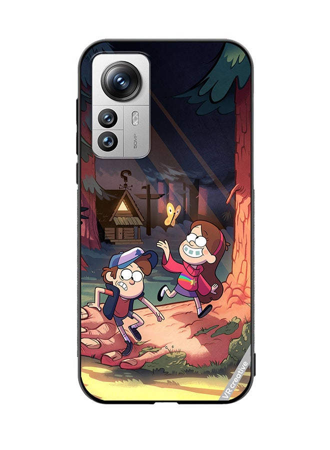 VR CREATIVE Protective Case Cover For Xiaomi 12 Pro Gravity Falls Design Multicolour - Image 1