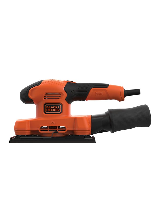 BLACK+DECKER 1/3 Sheet Sander 150W, Bew220-GB Orange/Black - Image 3