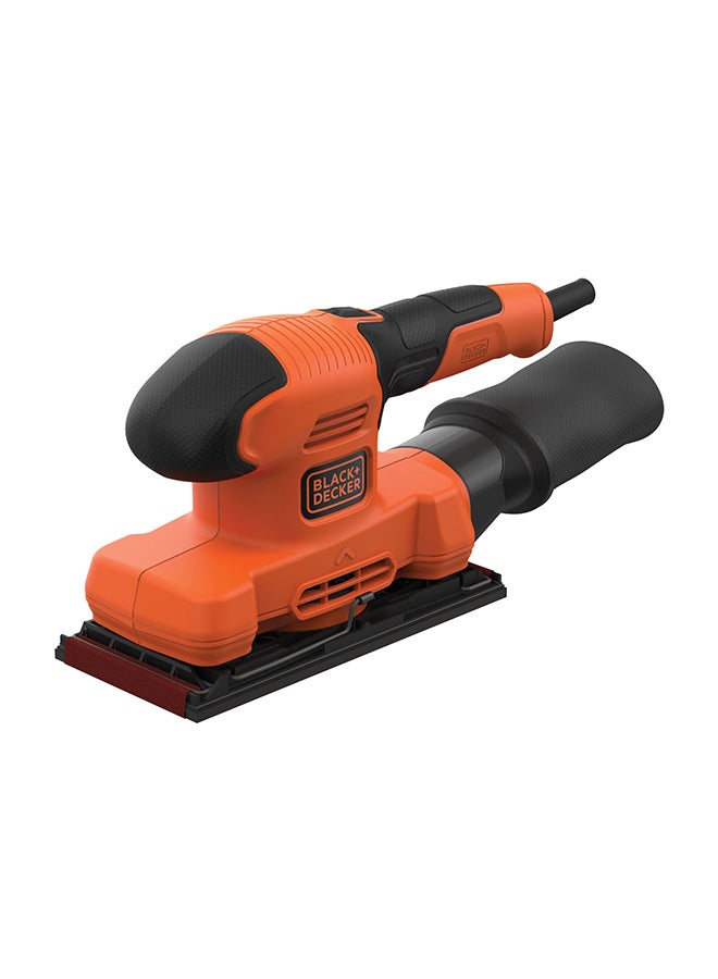 BLACK+DECKER 1/3 Sheet Sander 150W, Bew220-GB Orange/Black - Image 2