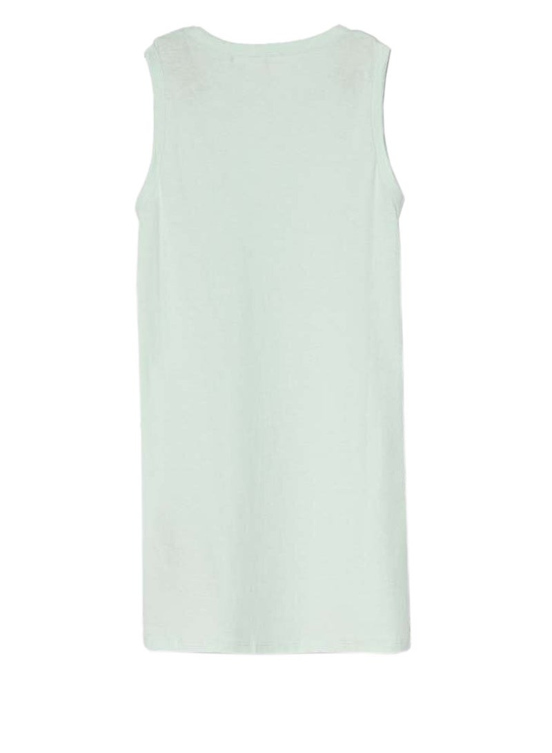 جس Kids Slogan Dress - Image 2