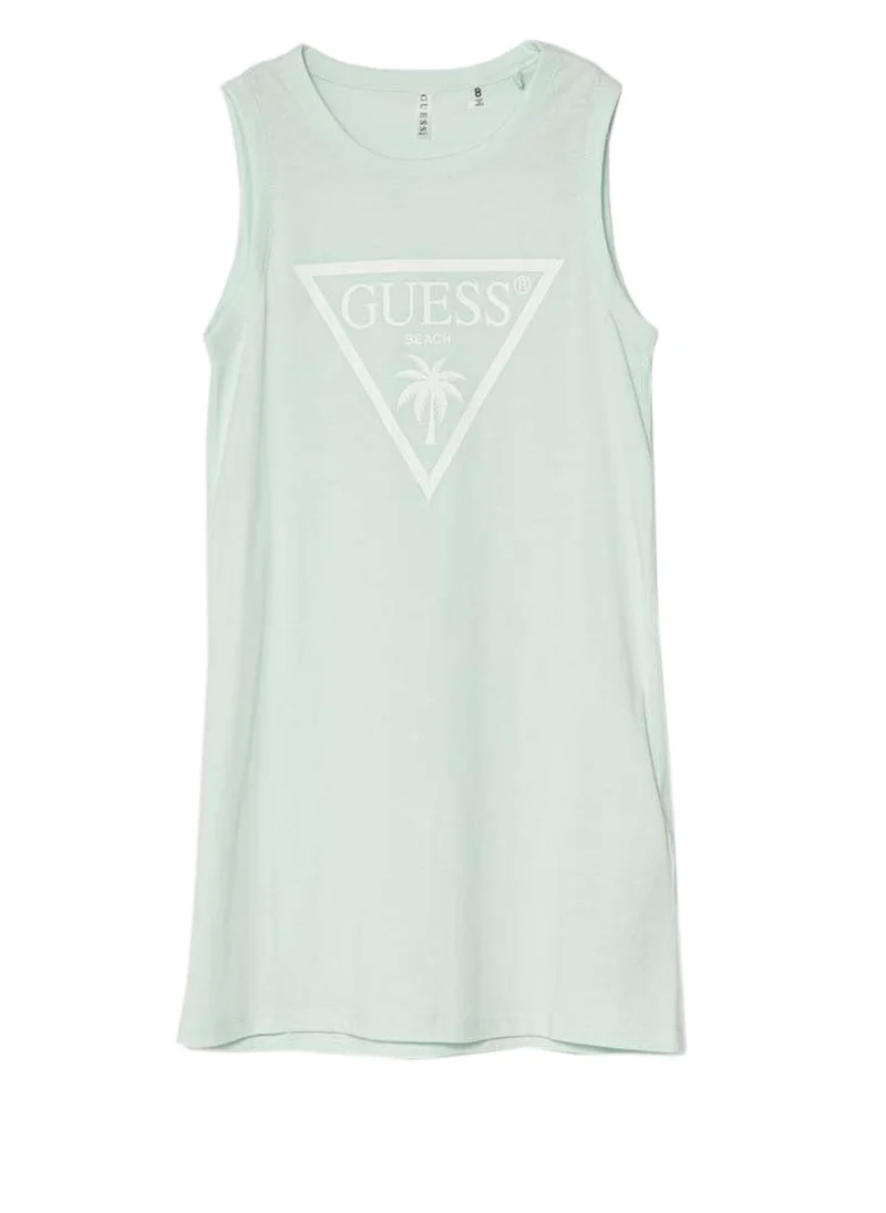 جس Kids Slogan Dress