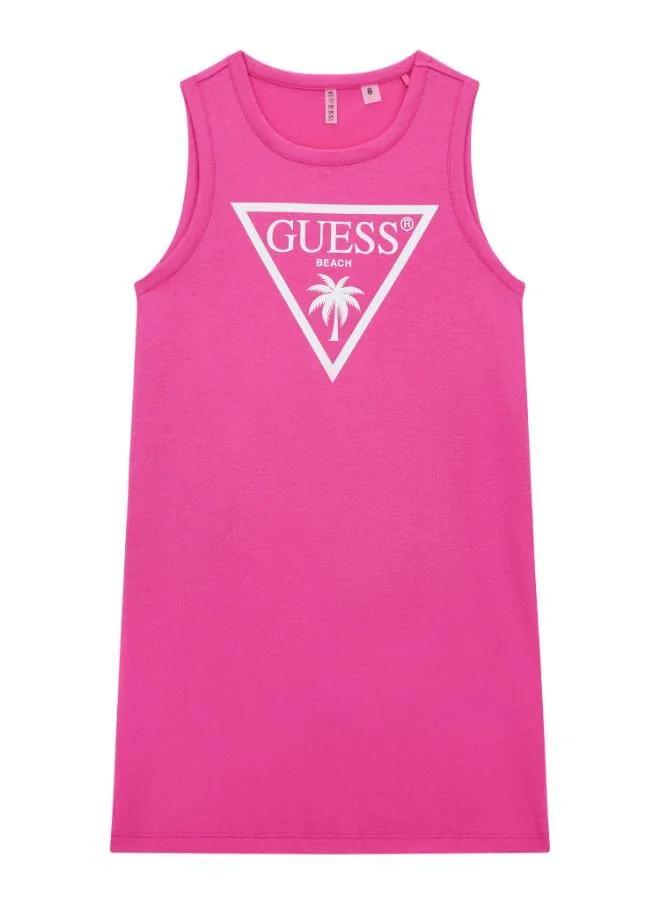 GUESS Kids Slogan Dress