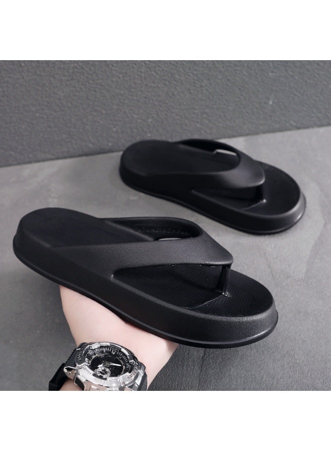 صنادل إيفا Unisex للنساء والرجال، ذات نعل سميك، مريحة وخفيفة الوزن، مناسبة للاستخدام الداخلي والخارجي والشاطئ - Image 1