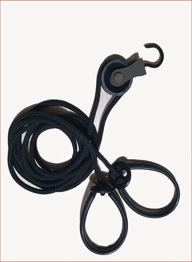 ACS MART Shoulder Pulley System with Rope, Physiotherapy Exercise Equipment for Paralysis Recovery, Door-Mounted Home Gym Rope with Smooth Action - Image 1