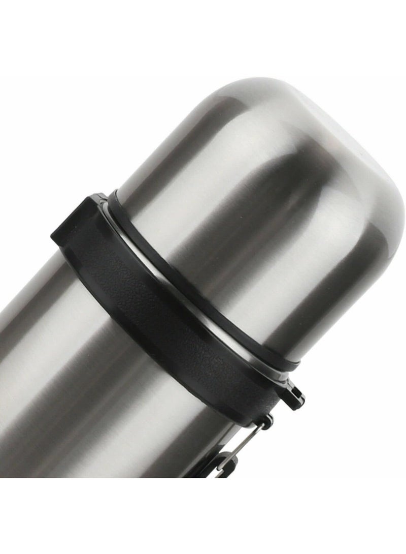 Earss 1.2L Vacuum Insulated Flask – Large Stainless Steel Water Bottle with Handle & Push Button Lid – Leakproof Double-Walled Thermos for Hot & Cold Drinks – Ideal for Travel, Office, or Outdoor Use - Image 3