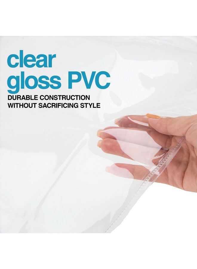 Houseables Plastic Chair Covers, Plastic Seat Covers for Dining Chairs, Chair Protector, Vinyl, Clear, Waterproof for Cushion, Cats, Kids, Kitchen Room Table, Fits 16-18 Inch, 4 Pack - Image 5