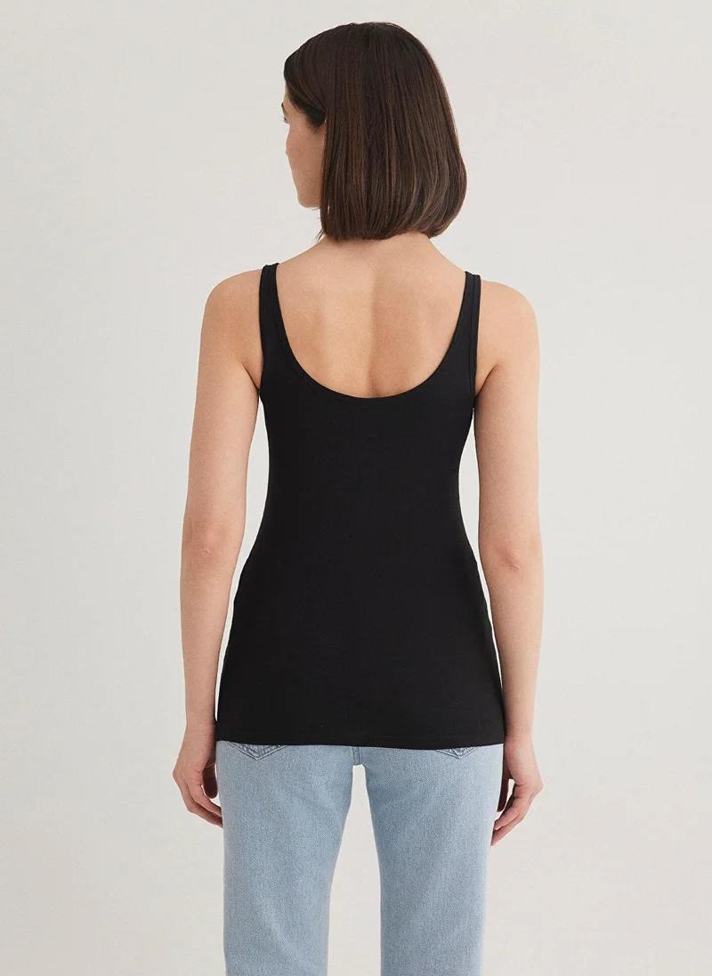 MAVI Black Basic T-shirt