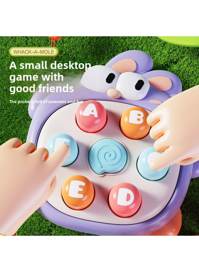 Pocket Mini Hamster Press Music Baby Early Education Puzzle Baby Boys And Girls Finger Toys Children Wholesale-Color: One Pink - Image 5