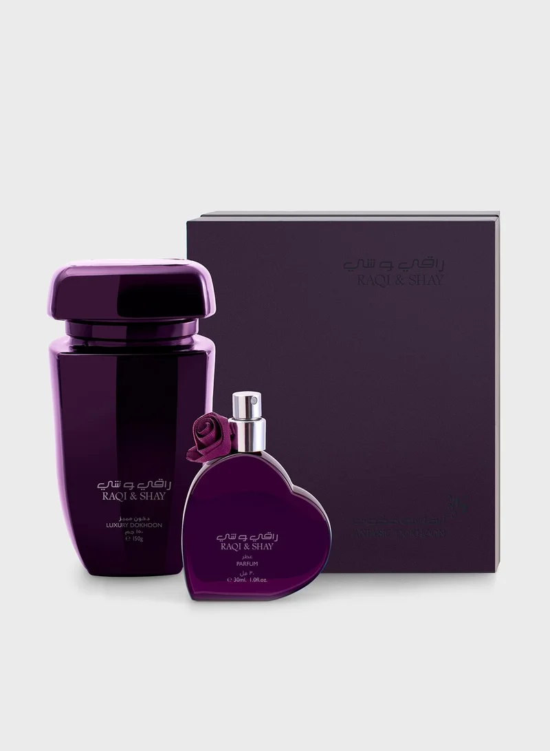 Anfasic Dokhoon Raqi & Shay Dokhoon (150G+30Ml)