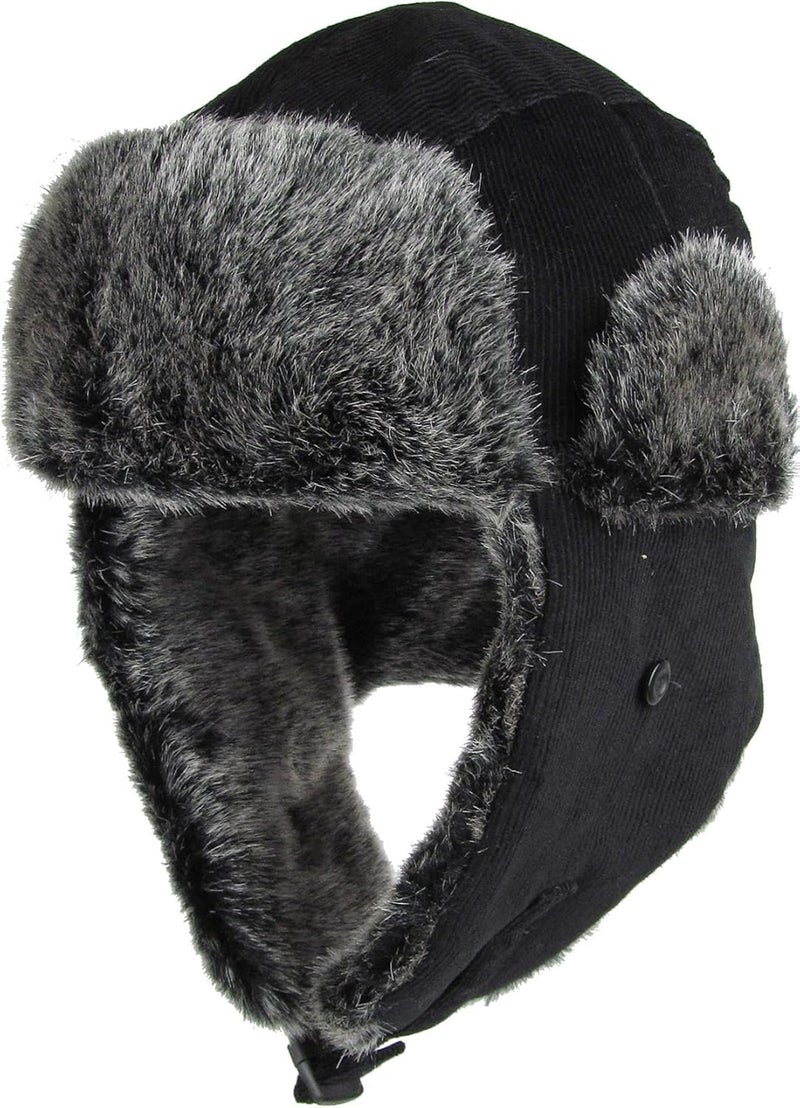 KBETHOS Wool Blend Aviator Trapper hat Trooper Ear Flaps Ushanka Eskimo Russian Warm Winter Cold… - Image 1
