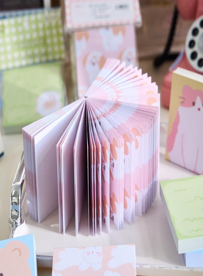 2HEET Cute Animal Notepads & Cartoon Memo Pads Set – Fun and Functional Stationery for Students, Office, and Creative Journaling – Vibrant Illustrations and Removable Pages (2) - Image 5