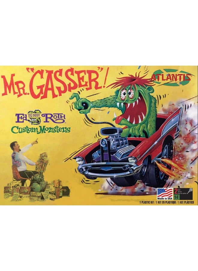 Atlantis Mr Gasser Ed Big Daddy Roth Model Kit  - Image 1