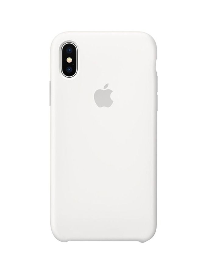shAyzee Silicone Case Cover For Apple iPhone Xs White - Image 1