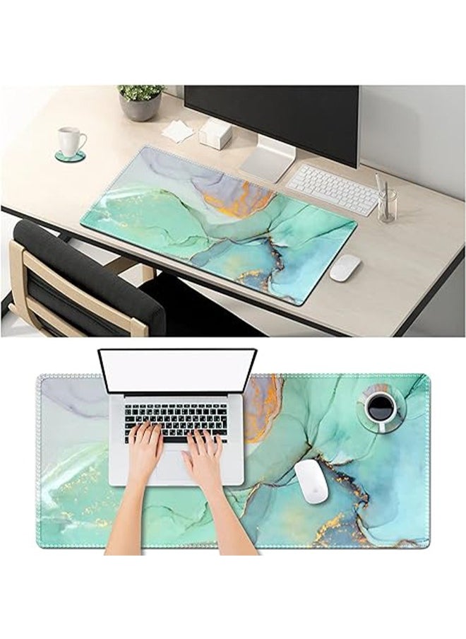 GKK Large Mouse Pad Extended Gaming Mouse Pad Non-Slip Rubber Base Mouse pad Office Desk Mat Desk Pad Smooth Cloth Surface Keyboard Mouse Pads for Computers (800 * 300 * 3mm)  - Image 3