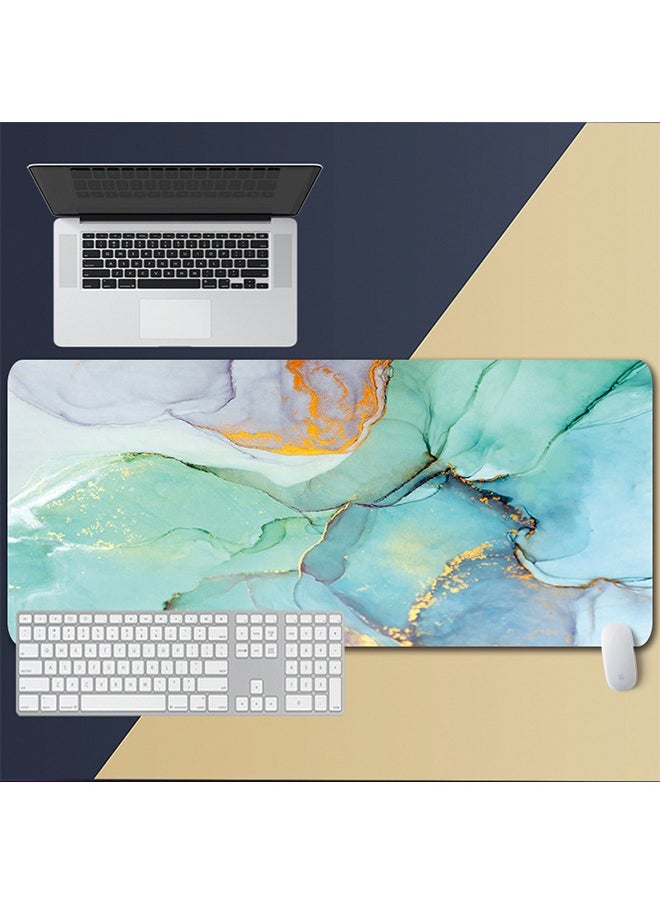 GKK Large Mouse Pad Extended Gaming Mouse Pad Non-Slip Rubber Base Mouse pad Office Desk Mat Desk Pad Smooth Cloth Surface Keyboard Mouse Pads for Computers (800 * 300 * 3mm)  - Image 2